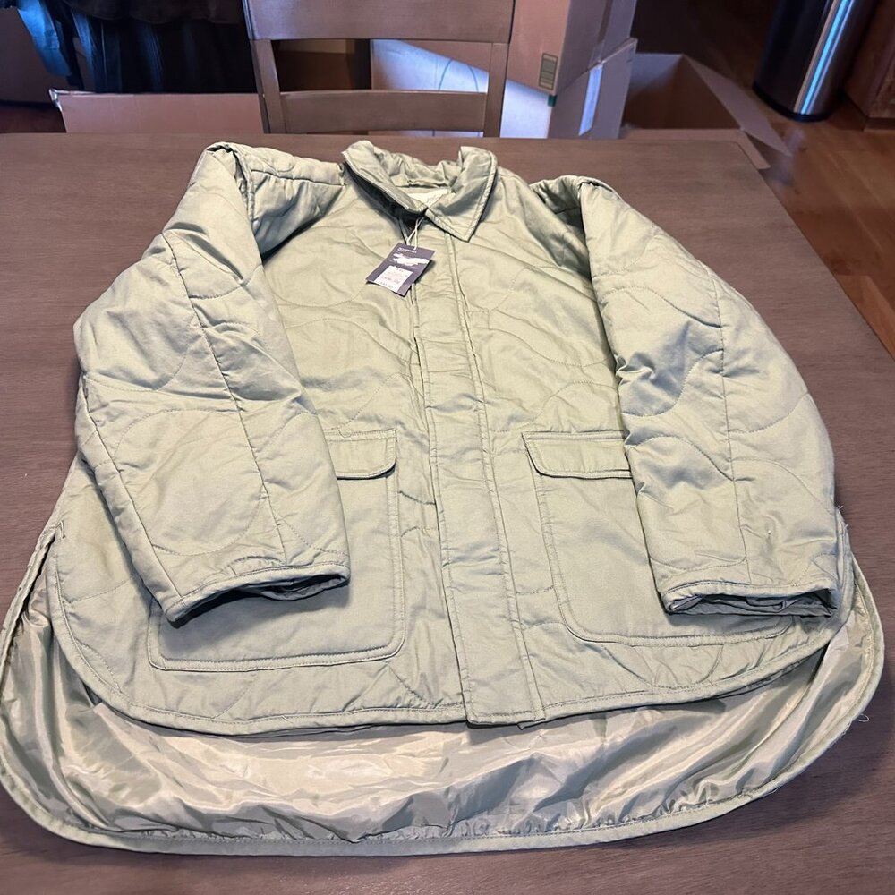 Universal Thread Balsam Green Puff Jacket Size XXL
